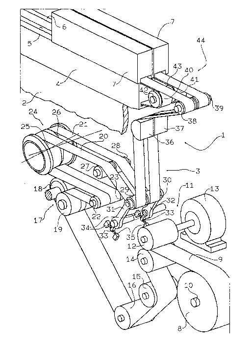 A single figure which represents the drawing illustrating the invention.